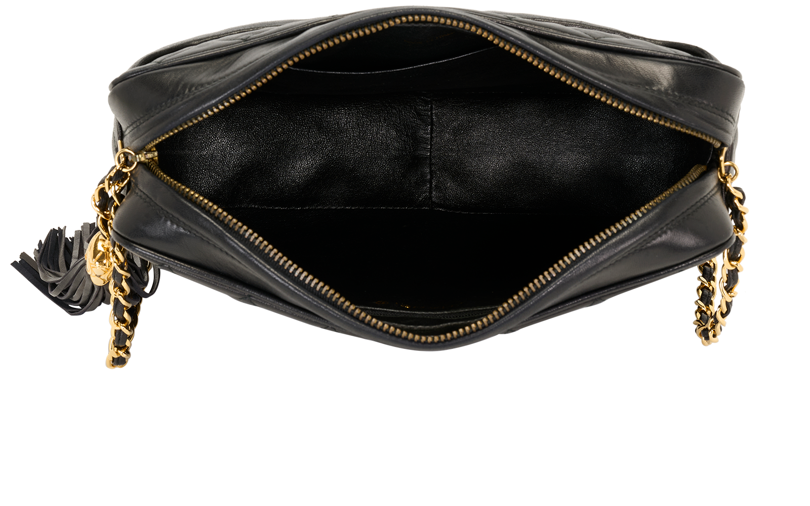 CC Tassel Camera Bag, &pound;2,200, Handbags, Black, Lambskin Leather, Other view